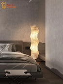 Axyaa Akari Japanese Rice Paper Floor Lamp LED E27 Bedroom Living Room Chandelier