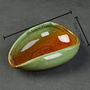 Axyaa Ceramic Coffee Weighing Tray: Tea Dispenser & Bean Display Tray for Coffee Accessories