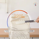 Axyaa Non-Stick Flour Stick Rolling Pin for Dumpling Skin Baking, Kitchen Tool