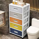 Axyaa 3-6 Tier Storage Cabinet for Living Room/Bedroom/Study, Modern & Space-Saving Organizer