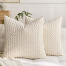 Axyaa Corduroy Solid Pillowcase Cojines Throw Cover Home Decor 30x50/40x40/45x45/50x50cm