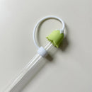 Axyaa Silicone Flower Straw Covers for 40oz Stanley Tumbler, 10mm Straws