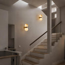 Axyaa Alabaster LED Wall Lamp, Hand-Forged Sconce Light for Home Decor