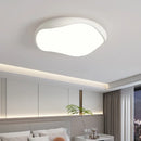 Axyaa Modern Round LED Bedroom Ceiling Lamp, Full Spectrum Dimmable Study Light