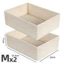 Axyaa Drawer Organizers: Oxford Underwear, Bra, Socks Storage Box for Closet, Jeans.