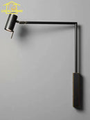 Axyaa Industrial Copper LED Wall Lamp - Luxury Modern Design for Living Room, Bedroom, Study
