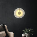 Axyaa All Copper Wall Lamp Marble LED Wall Lamp for Bedroom Corridor Living Room