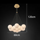 Axyaa Modern LED Chandeliers Indoor Ceiling Lighting for Living Room