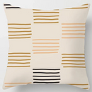 Axyaa Geometric Pattern Plush Cushion Cover for Home Decor 45x45cm