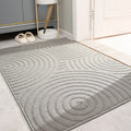 Axyaa Grey Welcome Door Mat: Absorbent, Non-Slip, Stain & Fade Resistant
