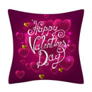 Axyaa Heart Print Cushion Covers Set - 45*45cm
