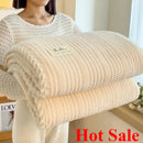 Axyaa Winter King Size Plaid Throw Blanket - Cozy Home Comforter