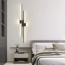 Axyaa Wood Grille LED Wall Lamp for Living Room & Bedroom Décor