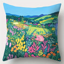 Axyaa Flower Sofa Pillow Cover Set - 17.7" x 17.7" - Home Decor