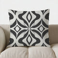Axyaa Geometric Pattern Decorative Pillow Cover for Sofa, Bedroom, Car