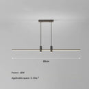 Axyaa Modern Bar Table Lamp Strip Light Fixture for Study Room & Tea Room
