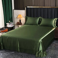 Axyaa Silk Summer Quilt & Printed Tencel Sheet Set - High-End Sleep Essentials