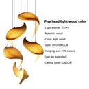 Axyaa Loft Wooden Pendant Light for Staircase, Living Room, Dining Table - Creative Designer Light