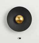 Axyaa LED Circle Wall Lamp for Home Decor