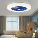 Axyaa Smart Ceiling Fan Lamp with Invisible Blade & Silent Retractable Design, Various Colors