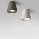 Axyaa Terrazzo Micro-Cement Ceiling Light for Minimalist Commercial Spaces