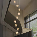 Axyaa LED Pendant Lights Modern Chandeliers for Living Room Dining Room