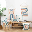 Nordic Style Cotton Canvas Pillowcase Set for Home Decor by Axyaa