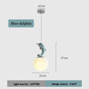 Axyaa Small Bear Chandeliers: Modern, Romantic Baby Room Lighting for Boy/Girl Bedroom