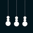 Axya LED Glass Ball Pendant Lights - Grape Bunches Design