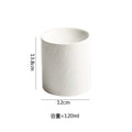 Axyaa Solid Color Ceramic Dinner Plates for Hotel & Restaurant Tableware