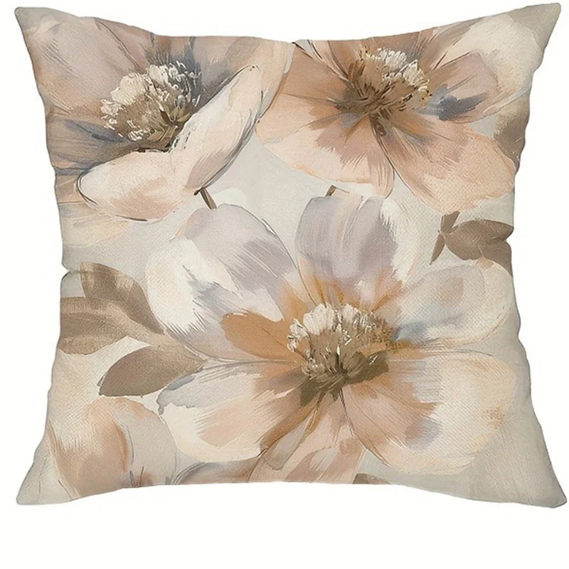 Axyaa Floral Pattern Pillowcase for Home Decor