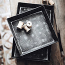 Axya Retro Iron Bread Trays for Easter Desserts, Cakes, and Photography Props