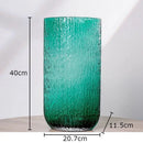 Axyaa Modern Glass Vase Hydroponic Flower Pot for Home Decor