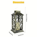 Axyaa Solar Flameless Candle Hanging Lamp for Outdoor Decor