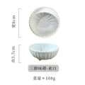 Axyaa Retro Soy Sauce Dipping Plate Set - Commercial & Household Sauce Dish