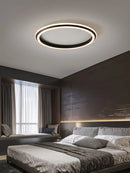Axyaa Modern Round LED Ceiling Lamp - Minimalist Bedroom Study All Room Lighting