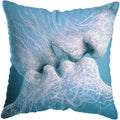 Axyaa Romantic Kiss Painting Pillow Covers - Home Decor Essentials