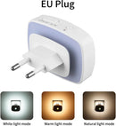 Axyaa Motion Sensor Wall Lamp - LED Night Light for Bedroom, Kitchen, Hallway - 3 Colors