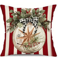 Merry Christmas Pillowcase by Axyaa for Home Living Room Sofa Decor