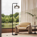 Axyaa LED Floor Lamp for Bedroom Living Room - Stand Light Bedside Lamp