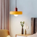 Axyaa Stained Glass Pendant Chandelier for Restaurant Living Room Kitchen