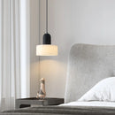 Axyaa Glass Pendant Light Chandelier for Dining Room Bedroom, LED Fixture - Nordic Style