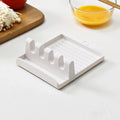 Axyaa Spoon Rests Lid Holder Spatula Stand Non-slip Kitchen Organizer