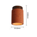 Axyaa Retro LED Ceiling Light for Home Living Room Decor