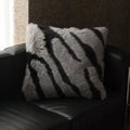 Axyaa Luxe Fox Fur Throw Pillows | High Quality Plush Back Cushion for Sofa Bed