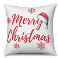 Axyaa Christmas & Let It Snow Cushion Cover - Sofa, Bedroom, Car Pillow Cover