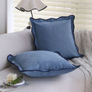 Axyaa 45x45 Blue Nordic Style Cushion Cover for Living Room Sofa