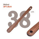 Axyaa Black Walnut Shoe Puller, Long Handle Shoe Wearing Device
