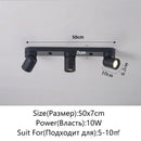 Axyaa Modern LED Ceiling Spotlight for Kitchen, Dining Room, and Study Lighting