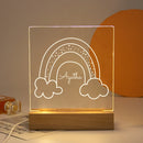 Axyaa Personalized 3D LED Name Nightlight - Kids Bedroom Decoration & Gift